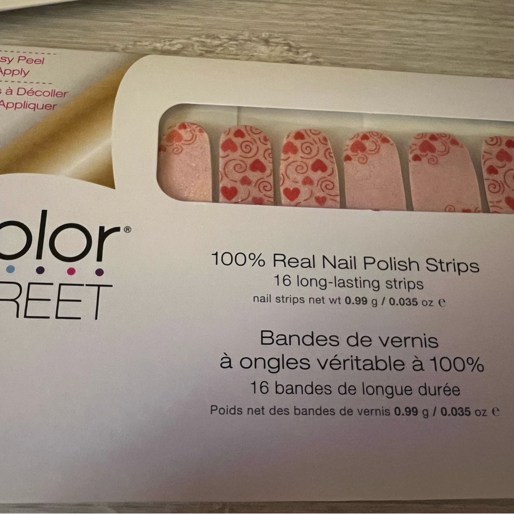 Color Street Queen of Hearts Nail Polish Strips